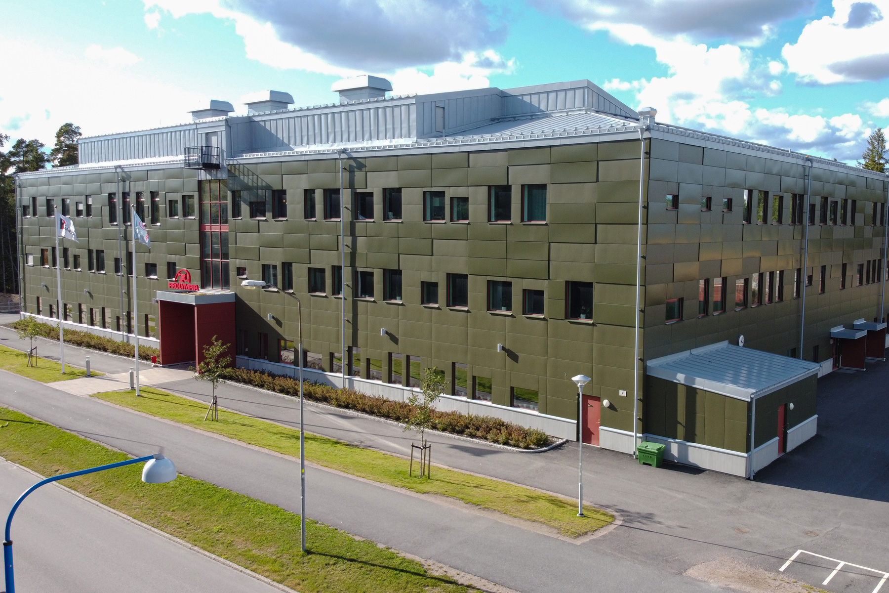 Prolympia Gävles skolbyggnad