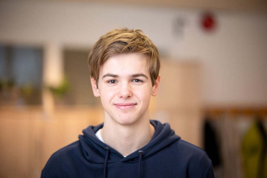 Porträttbild på Anton Hegmeni