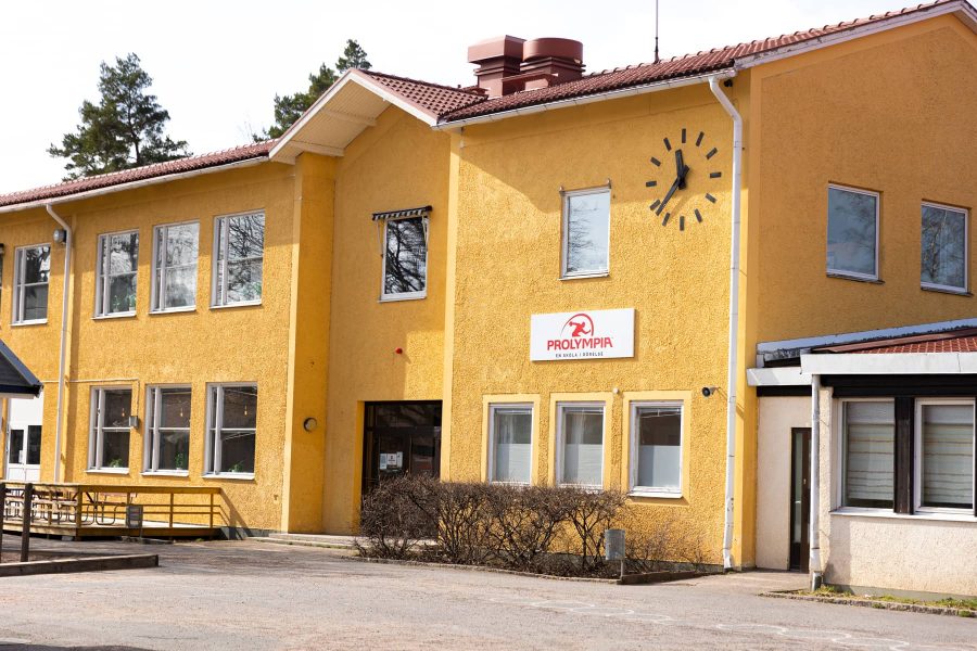Prolympia Virserum skolbyggnad