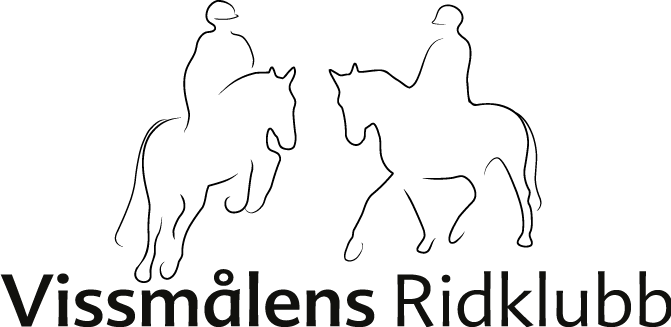 Klubbmärke Vissmålens ridklubb